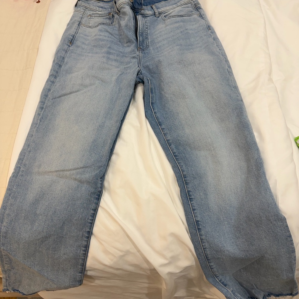 Express straight high rise Blue Women's Jeans